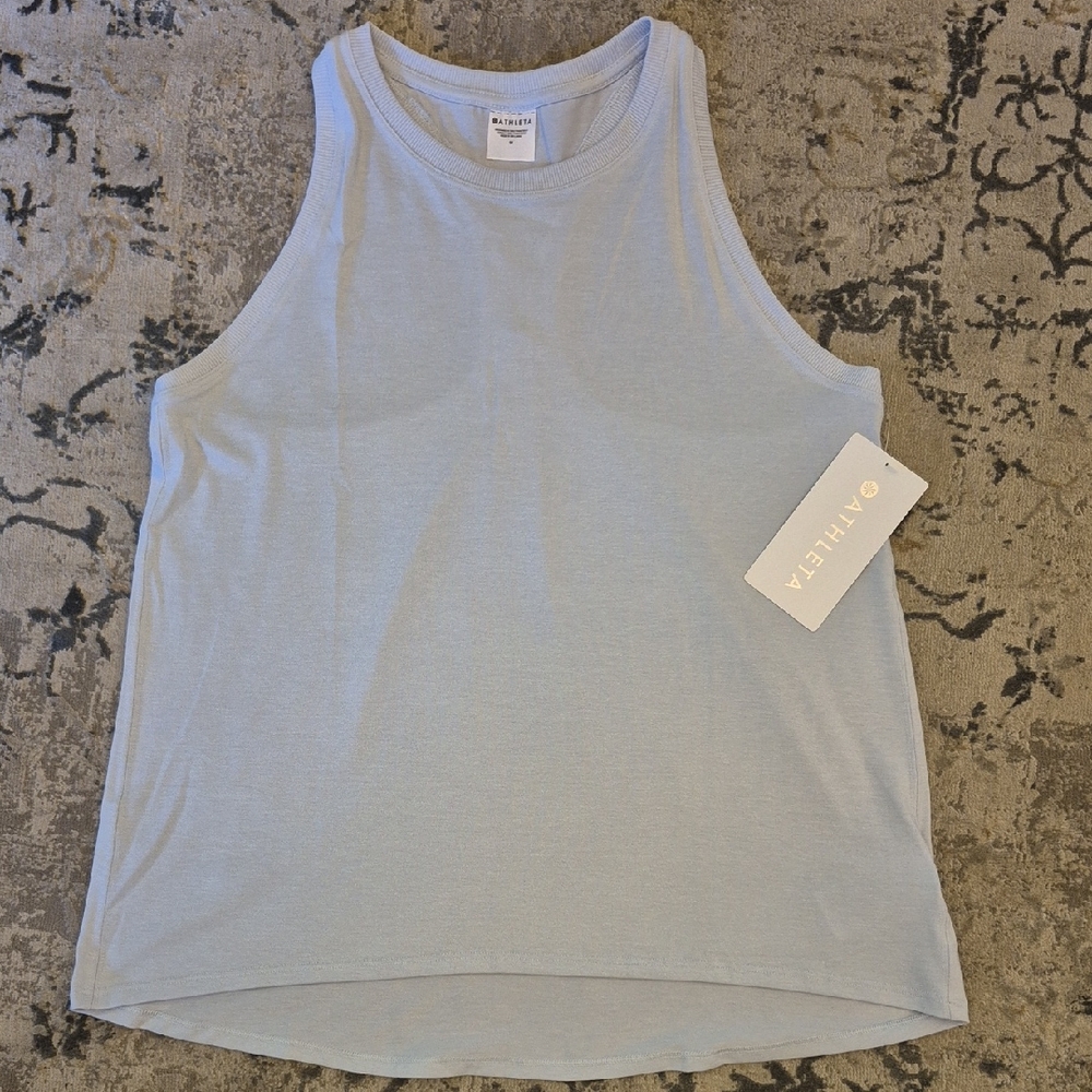 Athleta NWT Light Blue Women's Ease In Tank